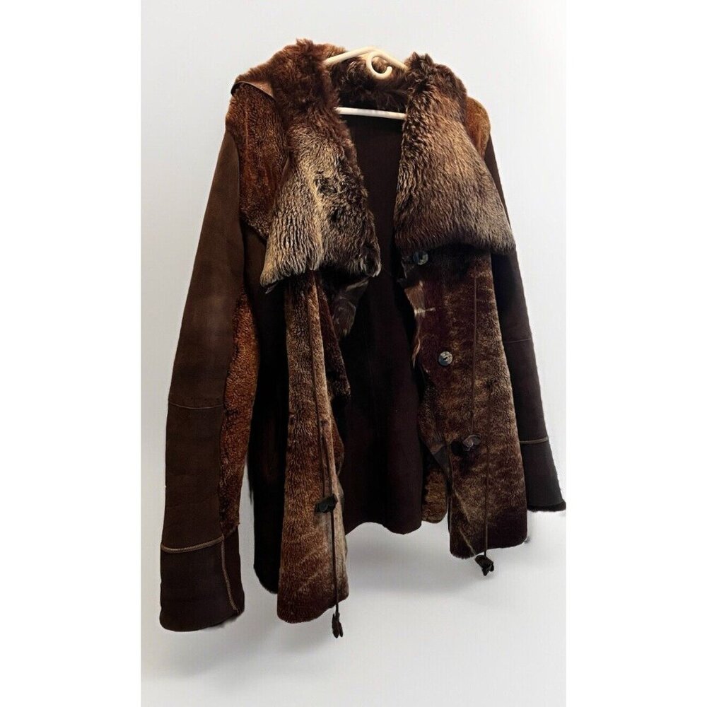 ZEGNAX Unique Penny Lane Shearling Coat Ex Cond HTF M UEC VTG